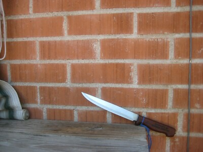 1970s Vintage 7 1/2'' Blade MORA - FROSTS Fine XL Stainless Slicing Knife SWEDEN