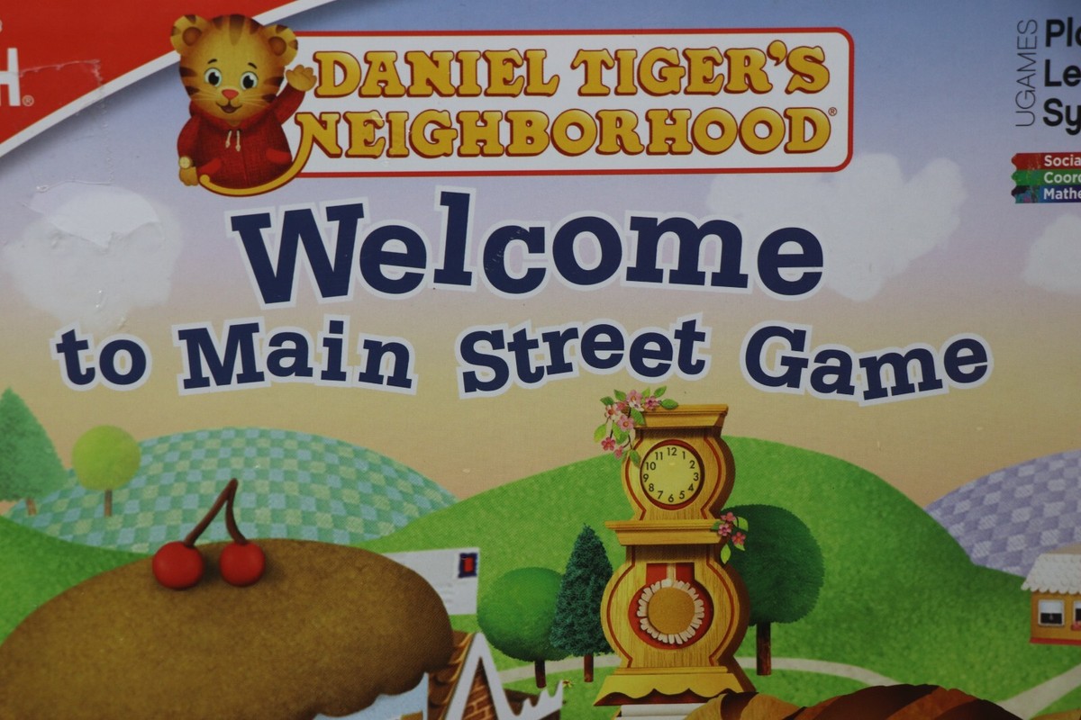 Daniel Tiger's Neighborhood Welcome To Main Street Game NEW
