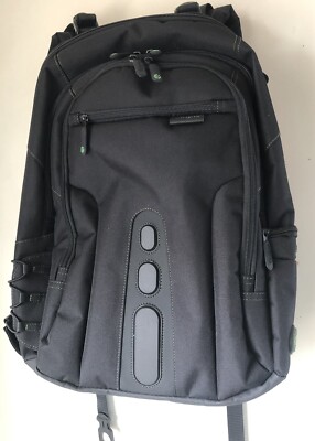Targus 15.6  Spruce 27L EcoSmart Checkpoint-Friendly Backpack TBB013US Black