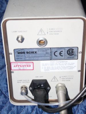 AB Applied Biosystems MDS SCIEX Photospray Control Unit