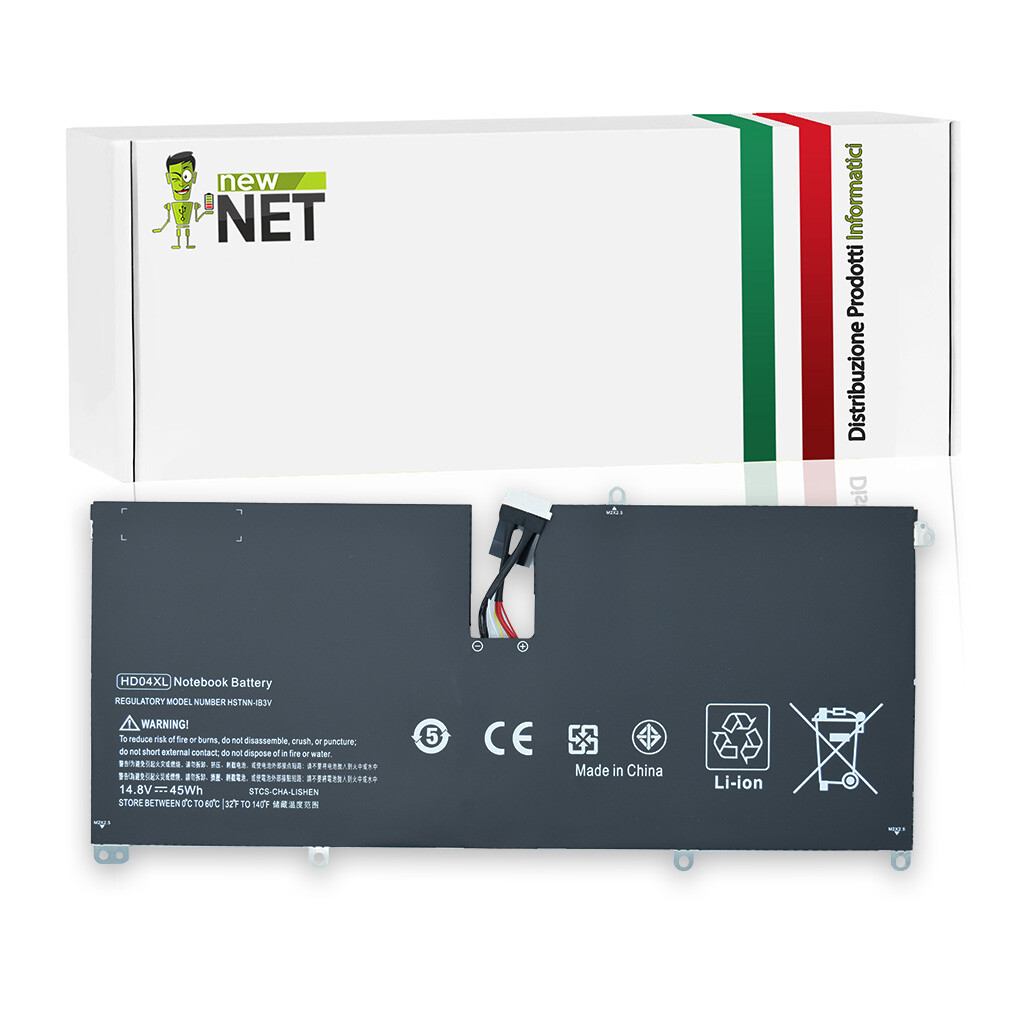 Batteria HD04XL compatibile con HP Envy Spectre XT 13-2311ep 13-2311ex 13-ef2003