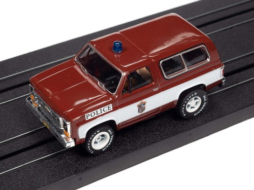 Auto World Xtraction 1978 Plymouth Fury + 1977 Chevy Blazer Combo HO Slot Car - Picture 6 of 7