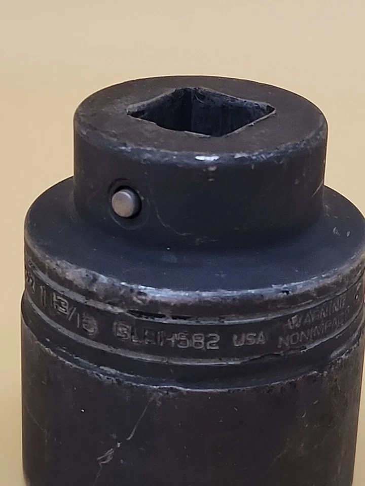 Snap-on Tools GLDH582, 1-13/16" , 3/4" Dr, 12-Pnt, Flank Dr Shallow Socket USA - Image 4 of 4