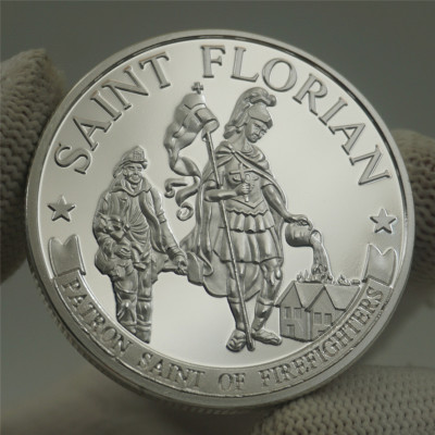【超希少】ラスベガス消防署　セントフローリアン US City of Las Vegas Duty Honor Fire Rescue Saint Florian