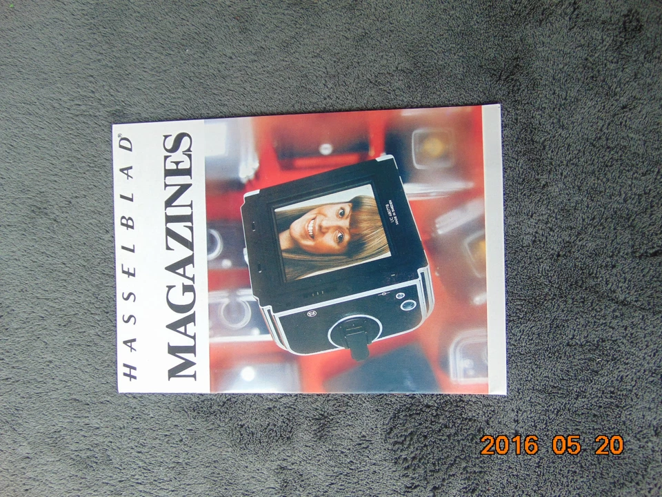 Lote de folletos de colección Hasselblad Mix fotografía literatura fotográfica ZD Foto 3 de 4