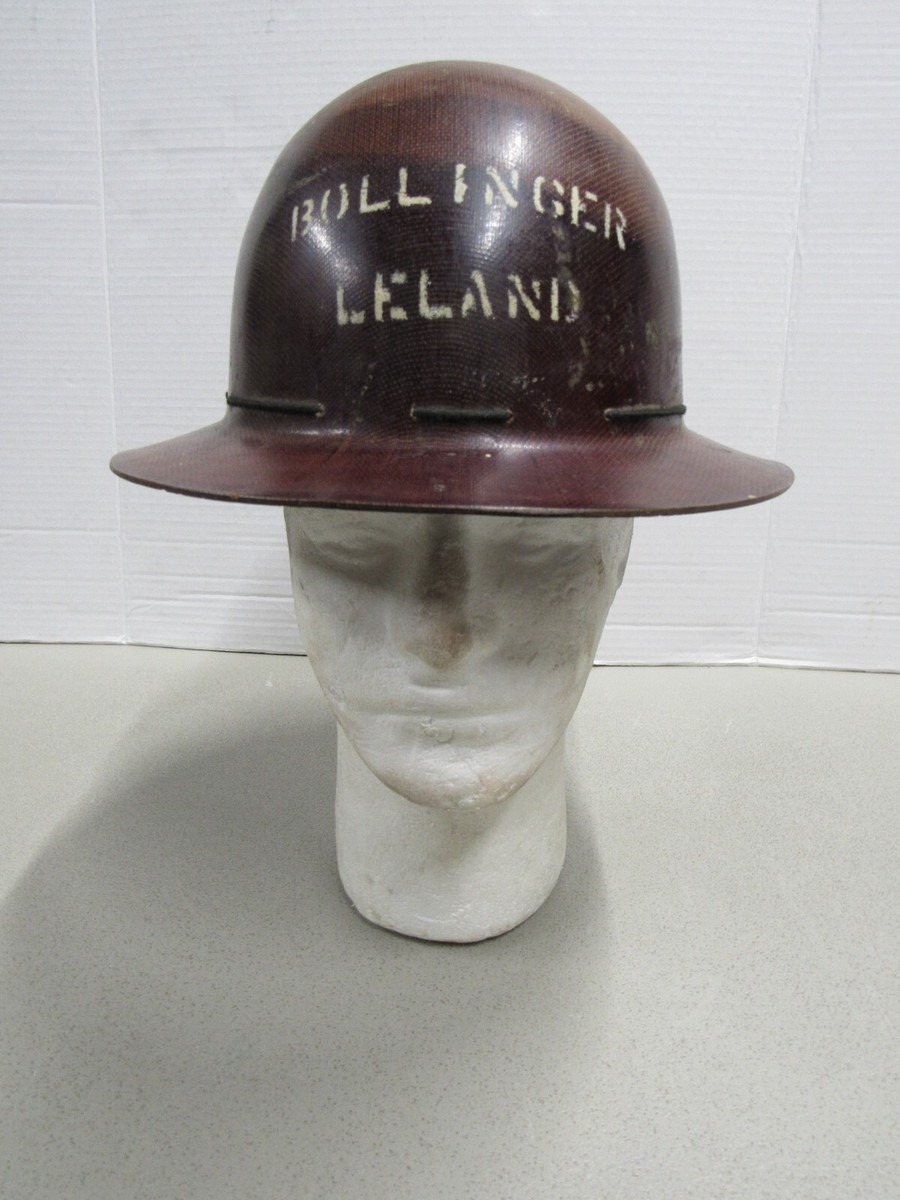 Vintage MSA Skullgard Hard Hat Safety Helmet w Liner Mine Safety