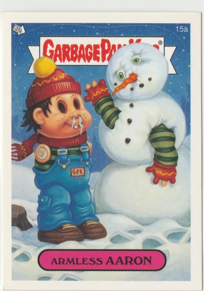 Armless Aaron Garbage Pail Kids GPK 2006 ANS5 Series 5 Card #15a