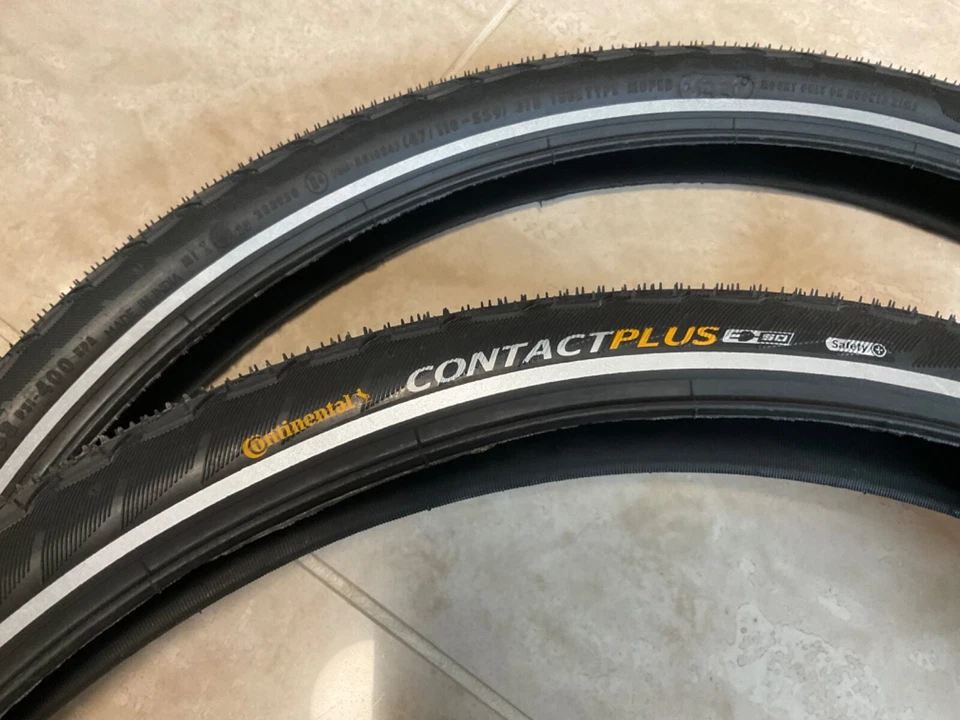 2 Continental Reifen Contact Plus Reflex 26x1.75" 47-559 schwarz Reflex - Bild 4 von 4