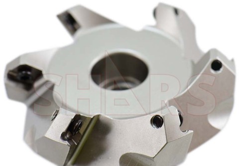Shars CNC 3" 45° Indexable Face Mill SEHT 43 Insert 6 Flutes New P[ - Picture 6 of 8