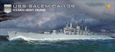 VeryFire 1/700 USS SALEM CA-139 U.S NAVY CRUISER & Metal Etch Deluxe Edition