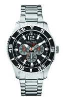 Nautica Men's Quartz Watch A15656g With Metal Strap Nautica Men's Quartz Watch A15656g With Metal Strap