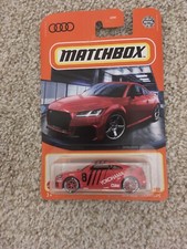1/64 caja de cerillas personalizada Audi TT RS 2019 cupé con pilotos reales YOKOHAMA personalizada