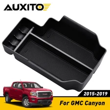 For 15-19 Cgmc Canyon Center Console Organizer Storage Tray Box Water/dustproof