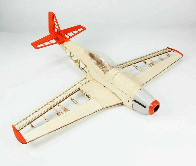 1000mm Upgraded RC Laser Cut Plane Balsa Wood Airplane Model P51