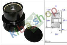 ALTERNATOR PULLEY FITS VOLVO S60 II S80 II V60 I V70 III XC60 I XC70 II XC90 I