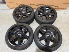 Vw Audi Rotiform Six 18” Alloy Wheels 5X112 5X100 ET35 8.5J
