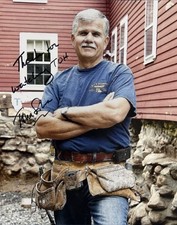 TOM SILVA SIGNED 8x10 PHOTO THIS OLD HOUSE TV SHOW AUTOGRAPH AUTHENTIC COA