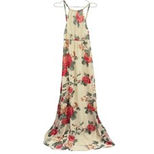 Show Me Your Mumu Amanda Maxi Dress Floral Halter Neck Medium Romantic Feminine