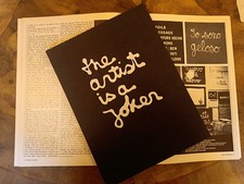 Ben Vautier The Jocker Bolaffi Arte Numero 67 Serigrafia