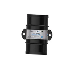 Club Series Lightweight 3" in-Line Air Blower, 12V 180 CFM for 3" Blower