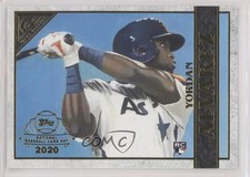 2020 Topps Chrome Topps Gallery Preview Yordan Alvarez #GP-9 0xu1