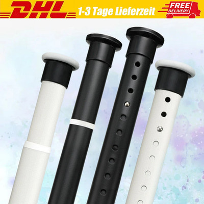 160-310CM Universal Teleskopstange Edelstahl Ohne Bohren Duschvorhangstange NEU