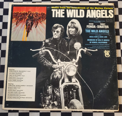 The Wild Angels soundtrack LP by Various Artists vinyl 1966 VG+ T-5043 Tower