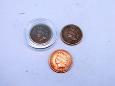 1902 2 1859 U.s. Indian Head 1c Cent Lot . C241