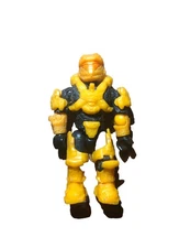 Halo Mega Construx Yellow Spartan Recruit