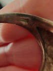 ​Vtg Chinese Export Sterling Silver Cloisonne Enamel Adj Flower Ring Tested 925 — photo 7