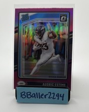 2024 Donruss Optic Audric Estime Pink Holo Prizm Rated RC
