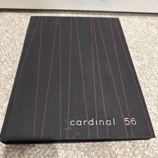 WOW! The Catholic University 1956 Cardinal Yearbook - Washington DC