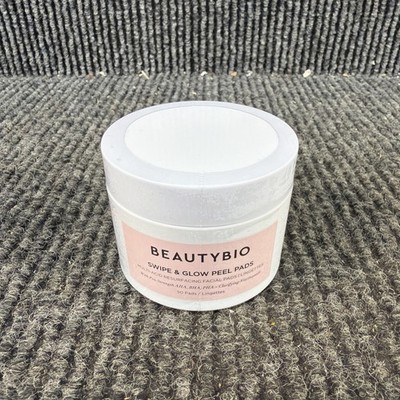 BeautyBio Swipe & Glow Peel Pads Exfoliating Brightening  Facial Wipes (50 Pads)