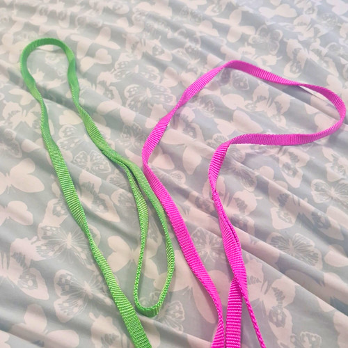 Pink Nylon Standard Dog Lead Leash, Size Small (S), Unisex Pet Walking Lead