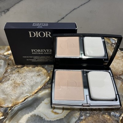 Dior Forever Natural Velvet Compact Foundation - 2.5N Neutral New in Box