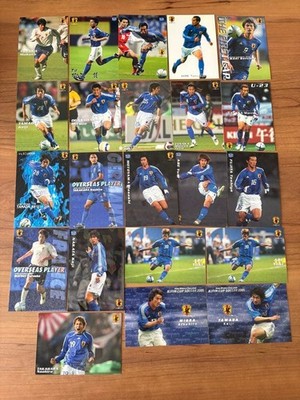 Japan National Team 2005 Soccer Trading Card Set, 22 Cards, Collectible
