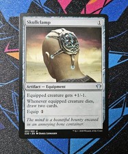 Skullclamp NM Regular MTG Commander 2020 C20 Magic The Gathering