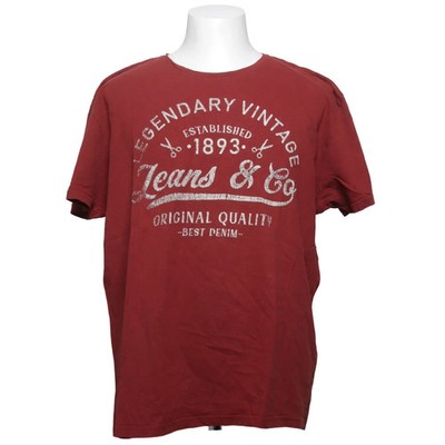 Riverso, T-shirt, Größe: 3XL, Rot, Print, Herren #6kq