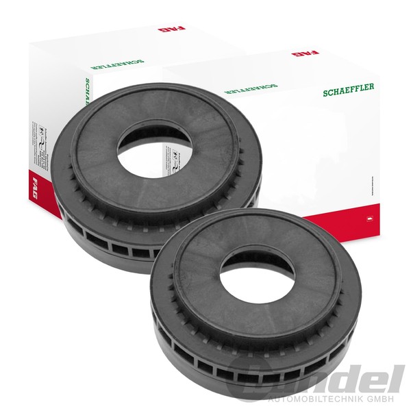 2X Schaeffler FAG WÄLzlager Federbeinlager Domlager Vorne Passend FüR Ford Fiest-image