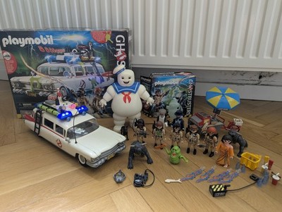 Playmobil Ghostbusters Sammlung - Marshmallo Man, Ecto-1, Slimer