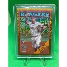 2023 Topps Series 2 #2T88C-88 Josh Jung Silver Pack RC 1988 Gold #/50 Rangers