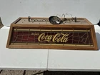 Vintage Coca Cola,Coke Pool Table RARE Light,Faux Stained Glass 40x11x16” 15%off