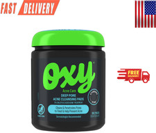 Oxy Deep Pore Acne Facial Cleansing Pads, Sal...