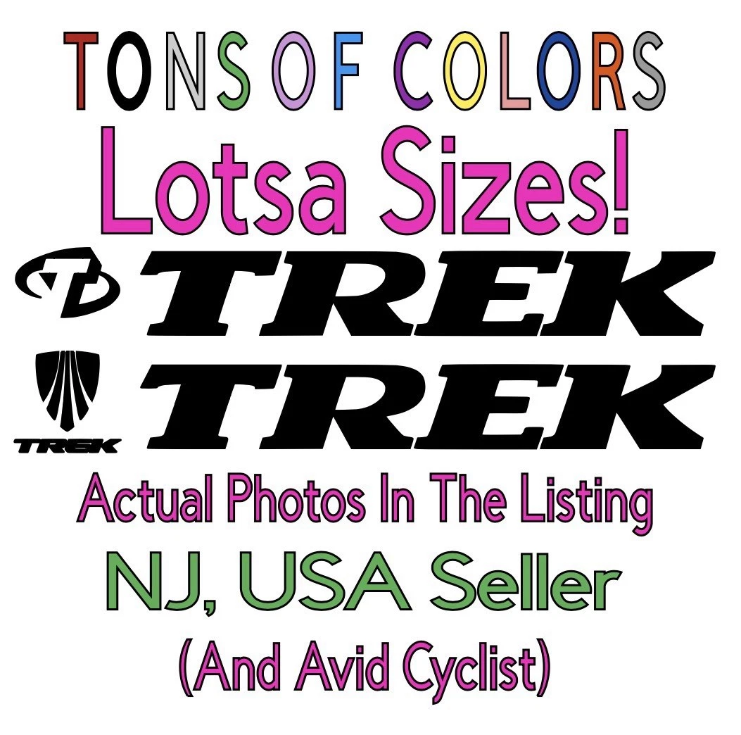Trek Bicycle Decals and Stickers for sale - eBay