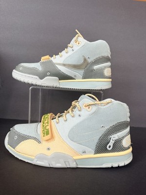 Nike Travis Scott x Air Trainer 1 SP  Grey Haze  DR7515 001   Missing Shroud 9.5