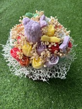 Handmade Soy Wax Candles Bouquet Custom Flower Design
