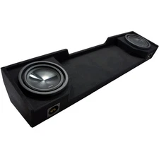 Fits 88-98 GMC Sierra Ext Cab Truck Alpine SWT-10S4 Dual 10" Custom Sub Box New
