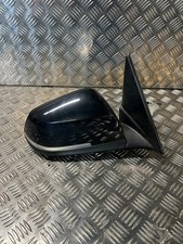 2013 BMW X1 DRIVERS SIDE WING DOOR MIRROR IN BLACK