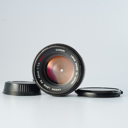 GOOD Canon FD 50mm F/1.4 S.s.C. o Prime Lens - Picture 2 of 19