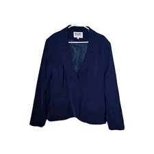 Night Studio New York Navy Blue Blazer Sz 22